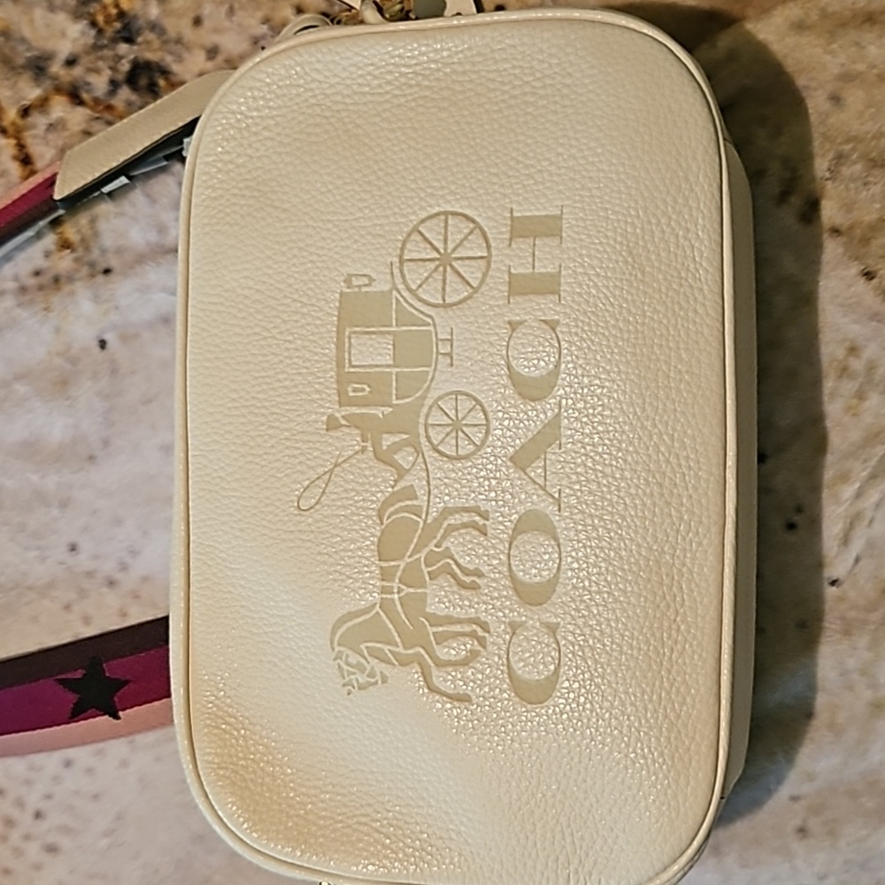 Coach crossbody bag, cream